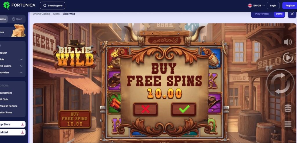 bonus buy slots feature